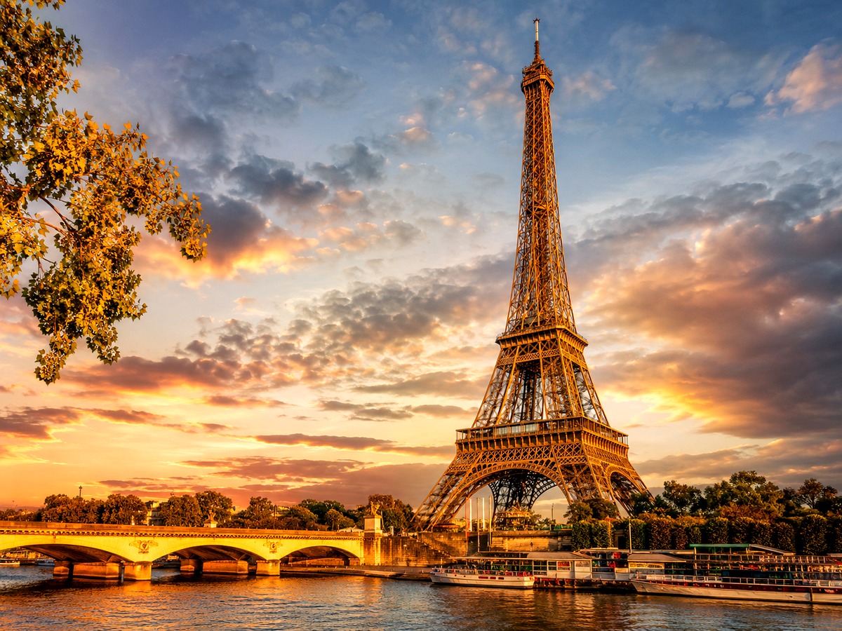 Paris mit Eiffelturm